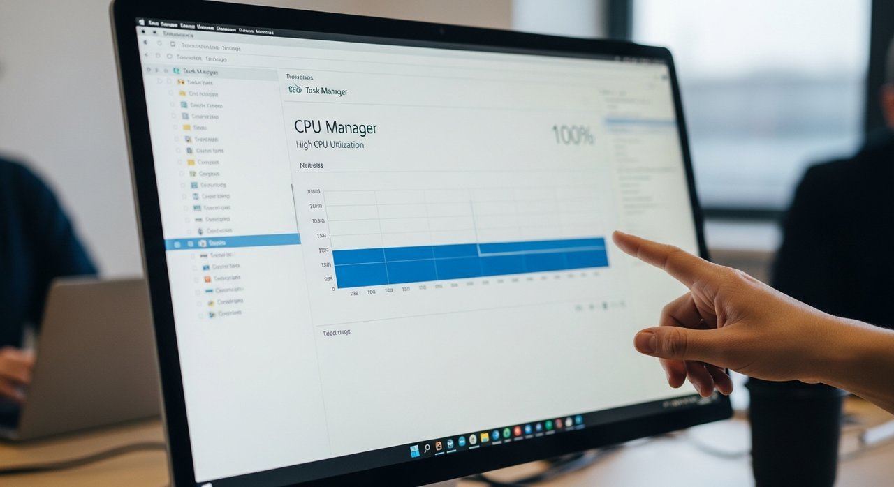 윈도우 작업 관리자 CPU 사용률 100% 뜨는 이유 5가지 해결법