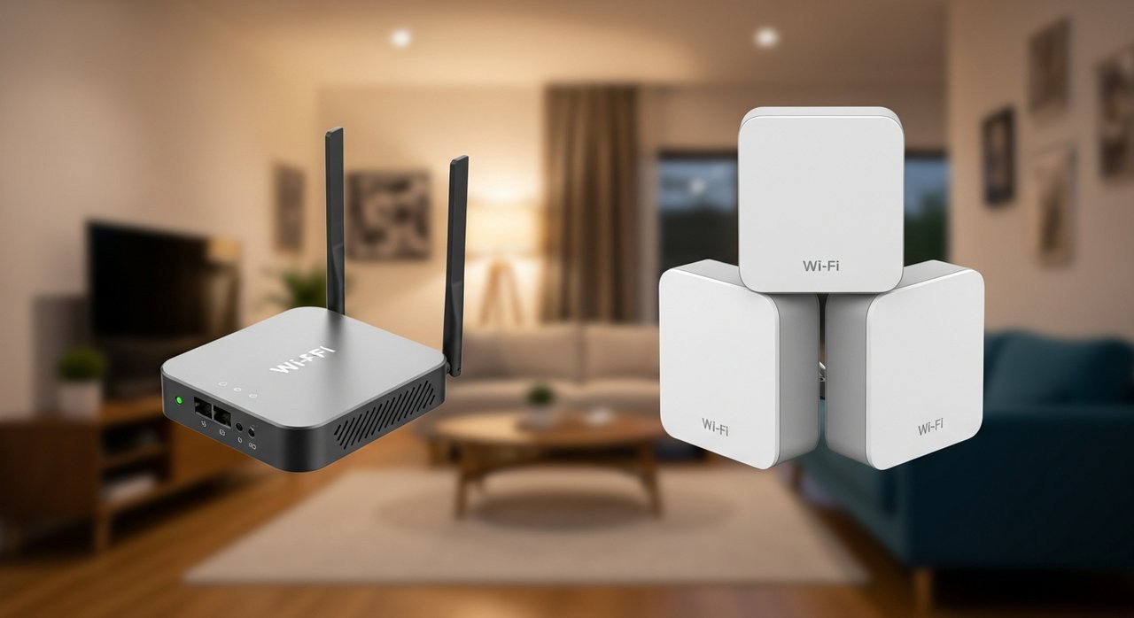 당신의 선택은? 중계기와 메시 와이파이 차이점 5가지 분석