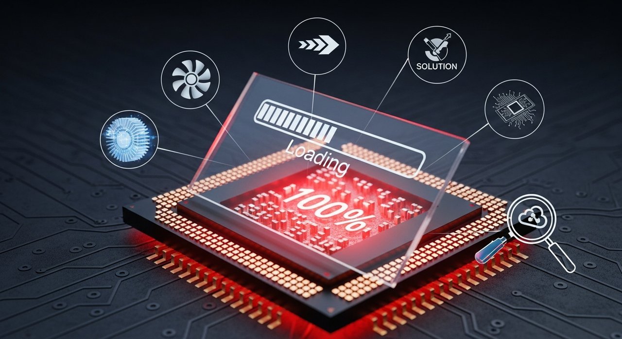 CPU 사용률 100%인데 느린 이유? 5가지 해결 비법